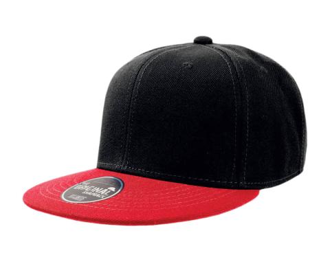 Atlantis Snap Back Nero-Rosso SNAPNRRO